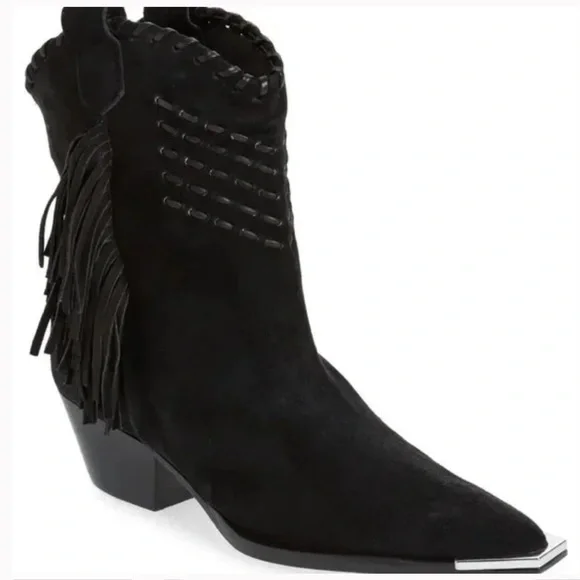 Schutz Womens Alexxa Western Boot Black Size 7 M | eBay New Schutz Alexxa Western Bootie main image 1
